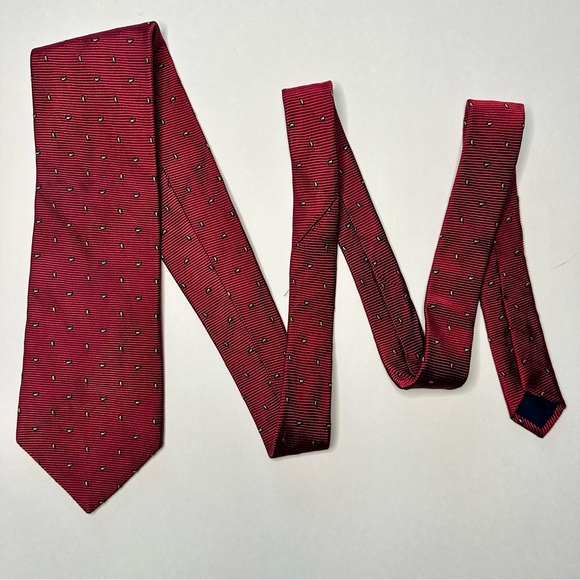 Brooks Brothers Makers Silk Classic Tie, Lot of 4–Vintage, Red, Blue Stripe - Picture 9 of 9